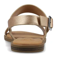 Journee Collection Womens Lavine Flat Sandals