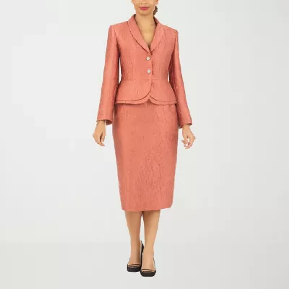 Giovanna Signature 2-pc. Brocade Skirt Suit