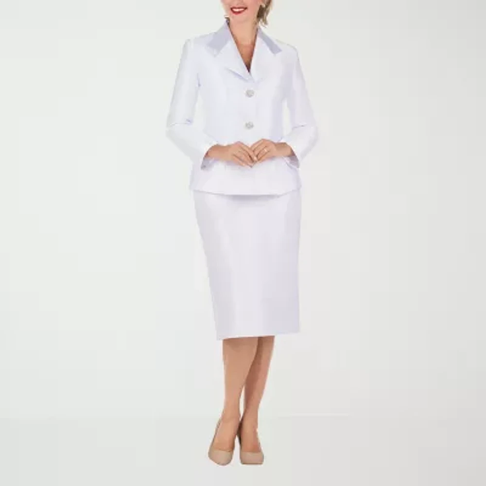 Giovanna Collection 2-pc. Skirt Suit-Plus