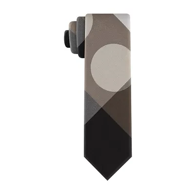 J. Ferrar Plaid Tie
