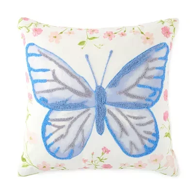 Linden Street Butterfly Square Throw Pillows