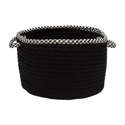 Colonial Mills 18x12in Houndstooth Bright Edge Round Basket