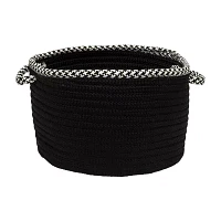 Colonial Mills 18x12in Houndstooth Bright Edge Round Basket
