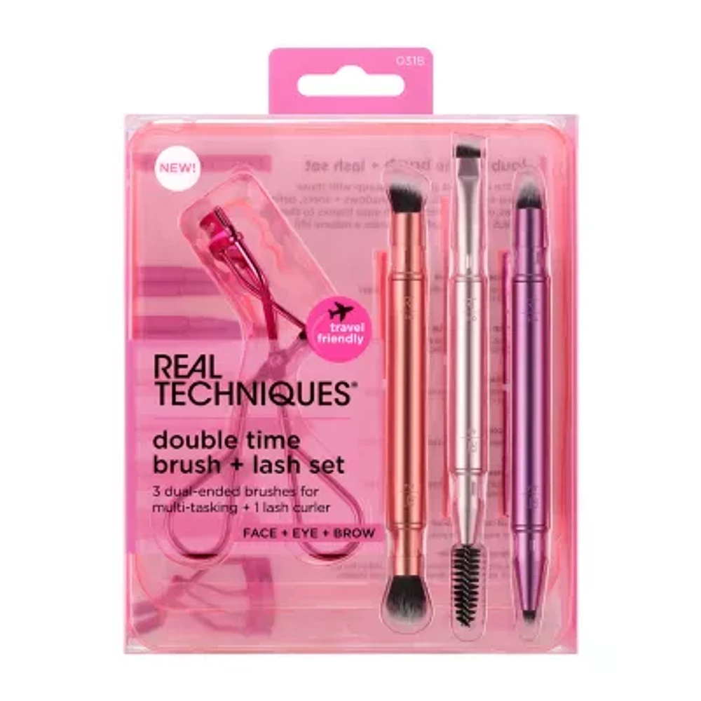 Real Techniques Double Time Brush + Lash Set