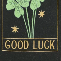 Juniors Good Luck Shamrocks Oversized Tee Womens Crew Neck Short Sleeve Graphic T-Shirt