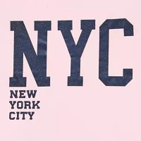 Grayson Threads, The Label Juniors New York City Oversized Tee Womens Crew Neck Short Sleeve Graphic T-Shirt