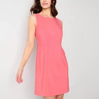 Alyx Womens Sleeveless Sheath Dress