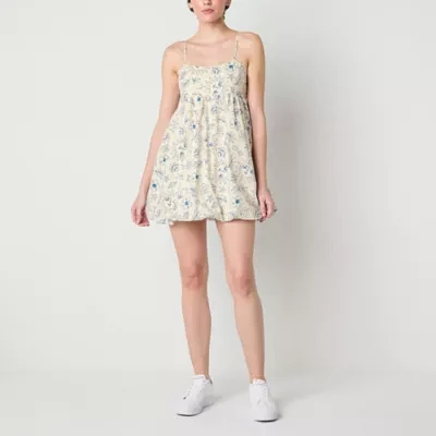 Arizona Womens Sleeveless Fit + Flare Dress Juniors