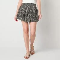 Arizona Womens Flared Skirt-Juniors