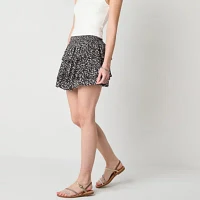 Arizona Womens Flared Skirt-Juniors