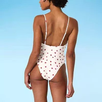 Forever 21 Dots One Piece Swimsuit Juniors