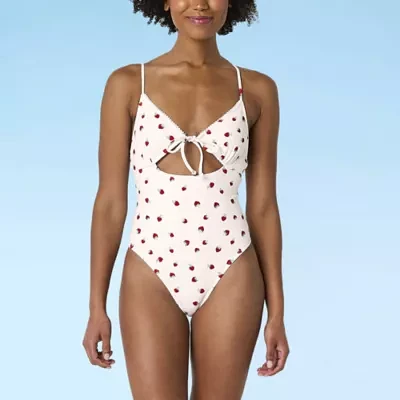 Forever 21 Dots One Piece Swimsuit Juniors