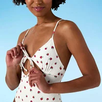 Forever 21 Dots One Piece Swimsuit Juniors