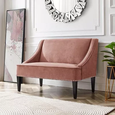 Rosalie Tufted Bench