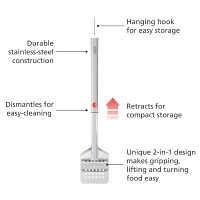 Joseph Joseph Grillout BBQ Turner and Tongs with Retractable Head