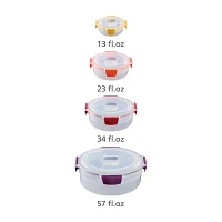 Joseph Joseph Nest Lock 8-pc. Round Food Storage Set