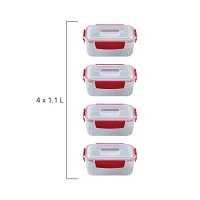 Joseph Joseph Nest Lock 8-pc. Rectangular Food Storage Set