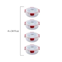 Joseph Joseph Nest Lock 8-pc. Round Food Storage Set