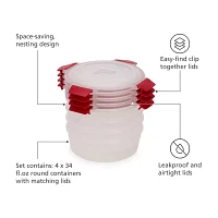Joseph Joseph Nest Lock 8-pc. Round Food Storage Set