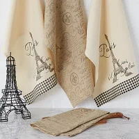 Design Imports Pairs 4-pc. Dish Towel Set