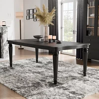 Melodi Parc Rectangular Wood-Top Dining Table