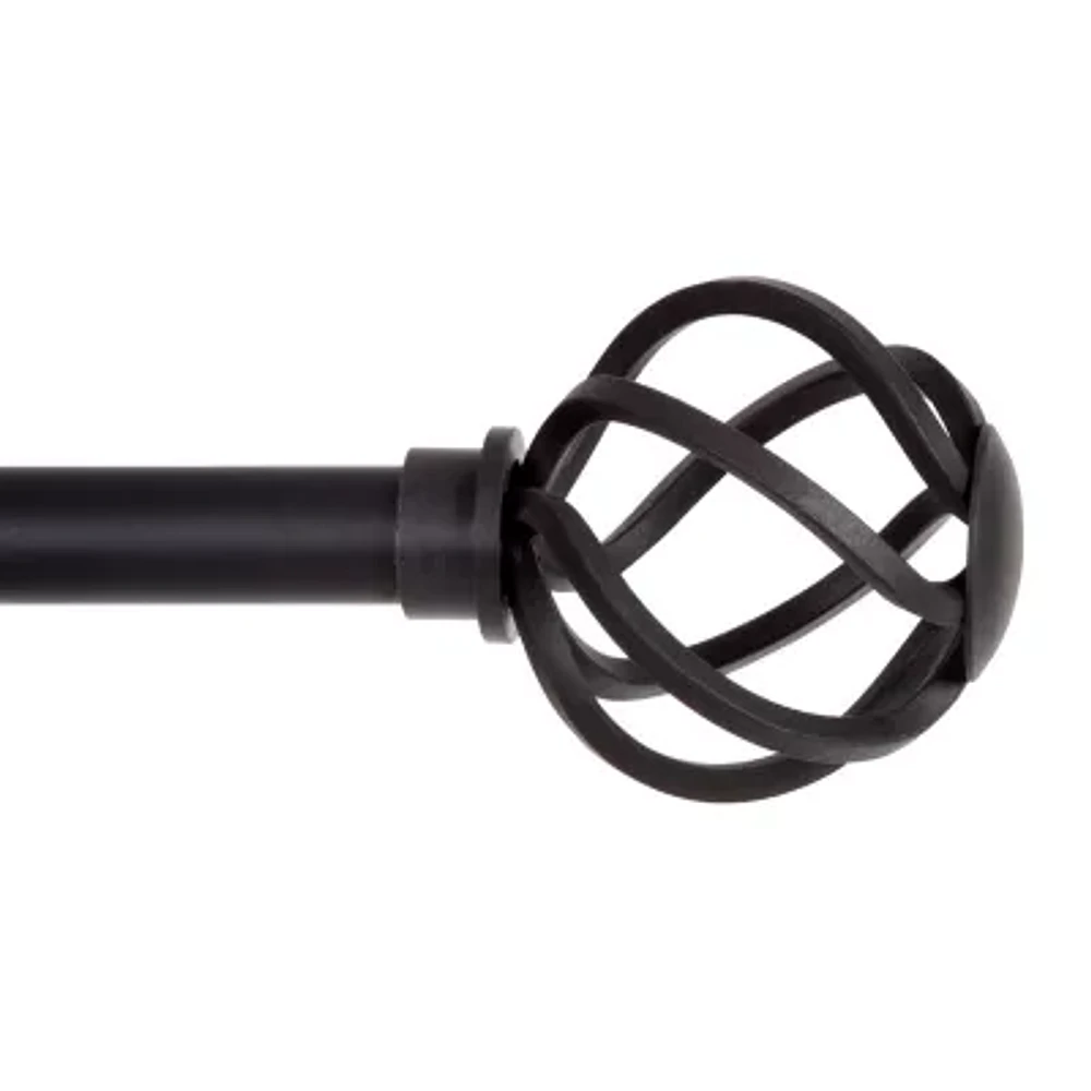 Kenney Cage Ball 5/8 Adjustable Curtain Rod