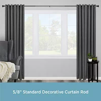 Kenney Seville Square 5/8 Adjustable Curtain Rod