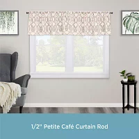 Kenney Arts & Crafts Petite Square 1/2 Adjustable Curtain Rod