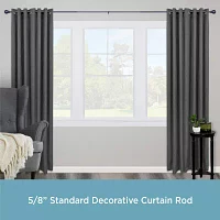 Kenney Mae Ball 5/8 Adjustable Curtain Rod