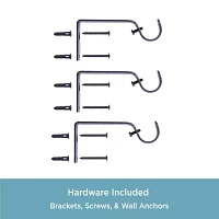 Kenney Weaver Premium Decorative Window Curtain Rod 1 Adjustable