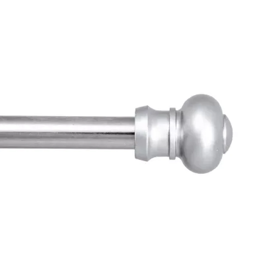 Kenney Ashby Petite Cafe Decorative 7/16 Adjustable Curtain Rod