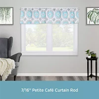 Kenney Ashby Petite Cafe Decorative 7/16 Adjustable Curtain Rod