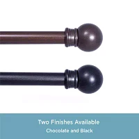 Kenney Fiona Cafe 7/16 Adjustable Curtain Rod
