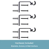 Kenney Harris 1/2 Adjustable Curtain Rod