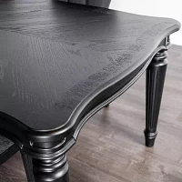 Melodi Parc Rectangular Wood-Top Dining Table