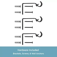 Kenney Beckett 5/8 Adjustable Curtain Rod