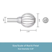 Kenney Jax 5/8 Adjustable Curtain Rod