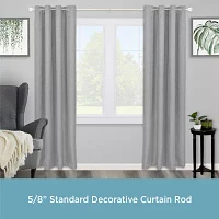 Kenney Cersei 5/8 IN Adjustable Curtain Rod