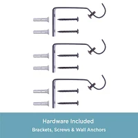 Kenney Finley 5/8 IN Adjustable Curtain Rod