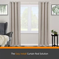 Kenney Belle 5/8 IN Adjustable Curtain Rod