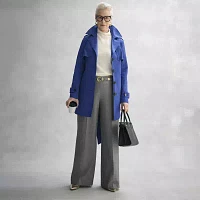 Liz Claiborne Lightweight Belted Womens Trench Coat