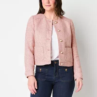 Liz Claiborne Womens Regular Fit Blazer