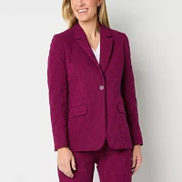 Liz Claiborne Womens Regular Fit Blazer