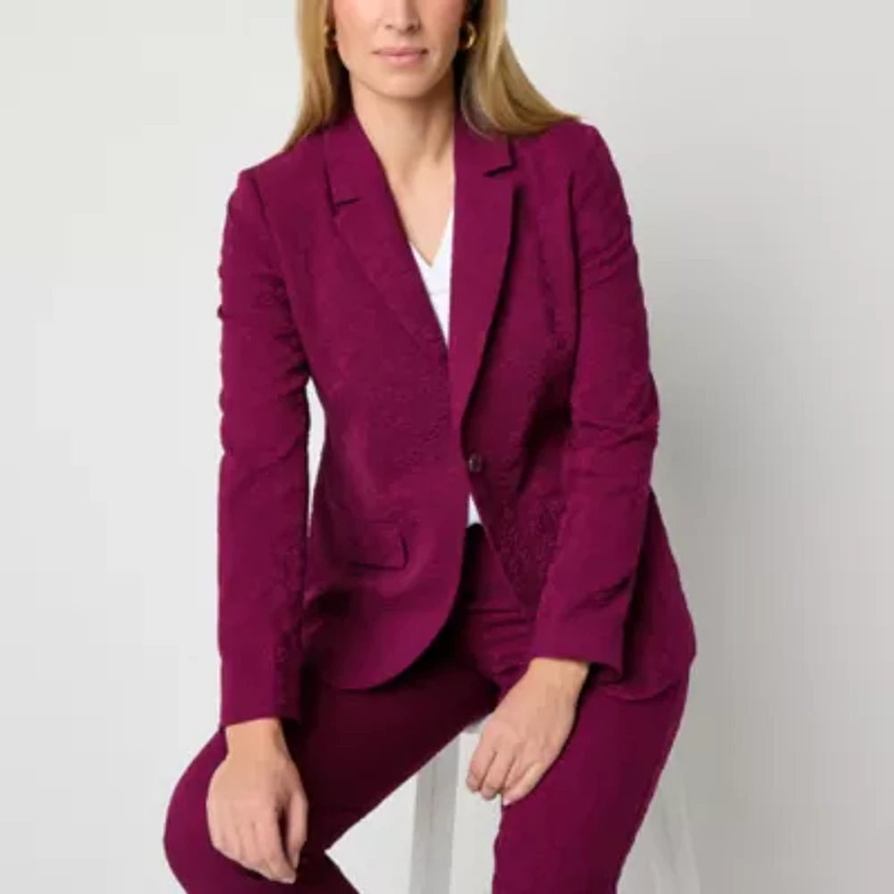 Liz Claiborne Womens Regular Fit Blazer