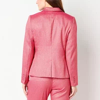 Liz Claiborne Kate Shine Womens Regular Fit Blazer