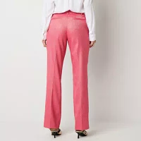 Liz Claiborne Audra Shine Straight Fit Trouser