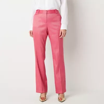 Liz Claiborne Audra Shine Straight Fit Trouser