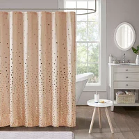 Intelligent Design Liv Printed Shower Curtain