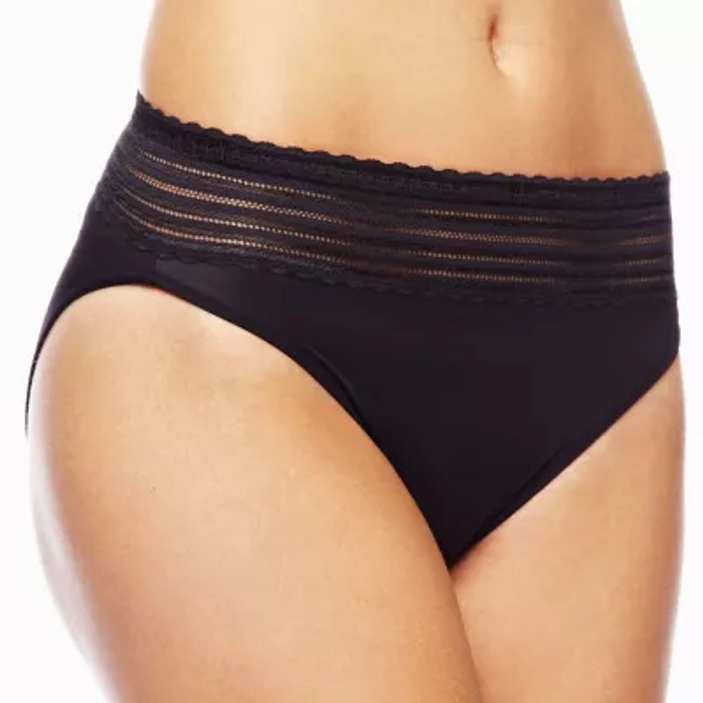 Warners, Intimates & Sleepwear, Warners Black Tummy Smoother Brief  Underwear Size