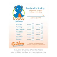 Brusheez Children's Electronic Toothbrush Set – Buddy the Bear